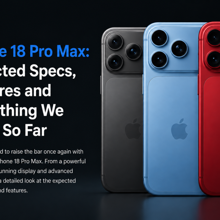 iPhone 18 Pro Max