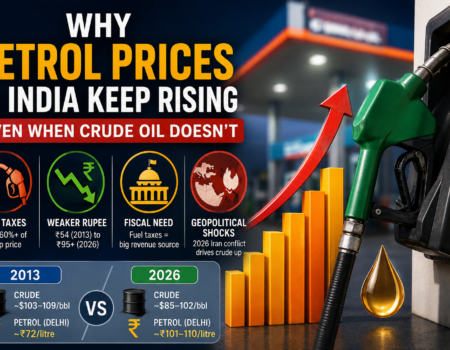 Petrol prices in India