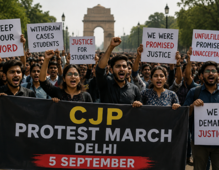 CJP Delhi Protest