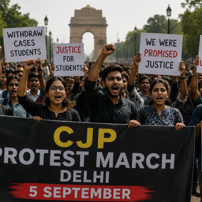 CJP Delhi Protest